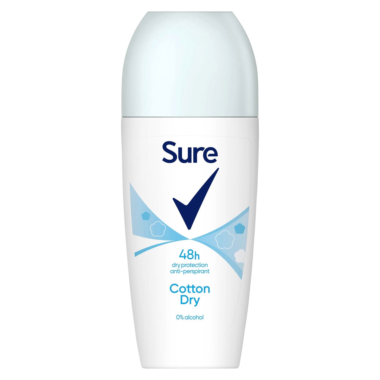 Buy Sure 48h dry protection anti-perspirant Cotton Dry 50ml - Premium Quality Toiletries Online - Product Image Buy Sure 48h dry protection anti-perspirant Cotton Dry 50ml - Premium Quality Toiletries Online - Product Image